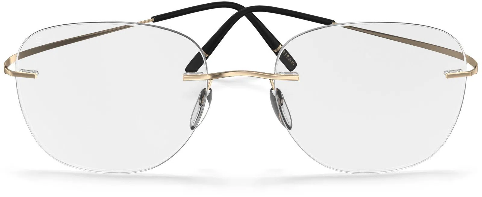 Silhouette Titan Minimal Art Stellar Demo Rimless 5599 Eyeglasses - view 42